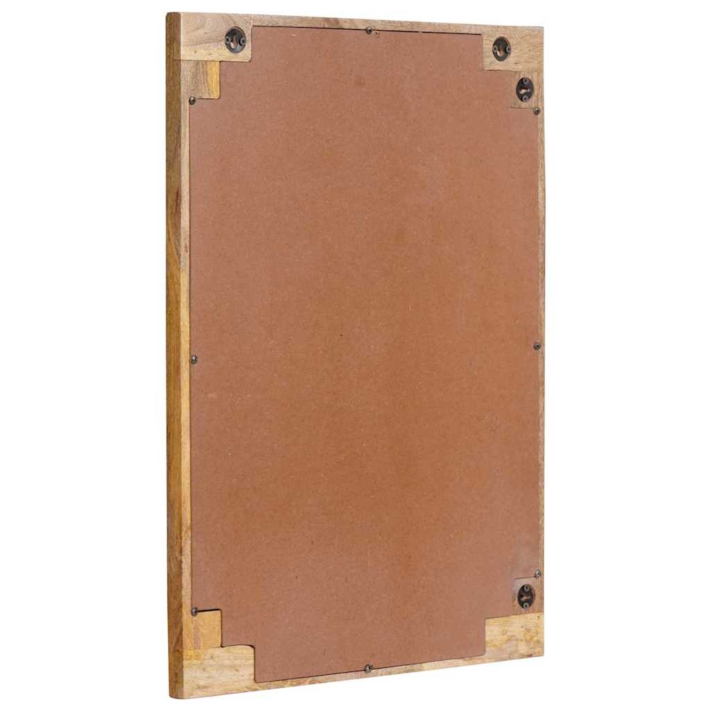 Specchio da bagno con specchio Marrone 50 x 2,5 x 70 cm | homemem39