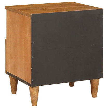 Comodino con cassetto 2 pcs Marrone chiaro 40 x 33 x 46 cm