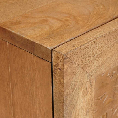 Mobile TV con cassetto Marrone chiaro 105 x 33 x 46 cm