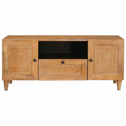 Mobile TV con cassetto Marrone chiaro 105 x 33 x 46 cm