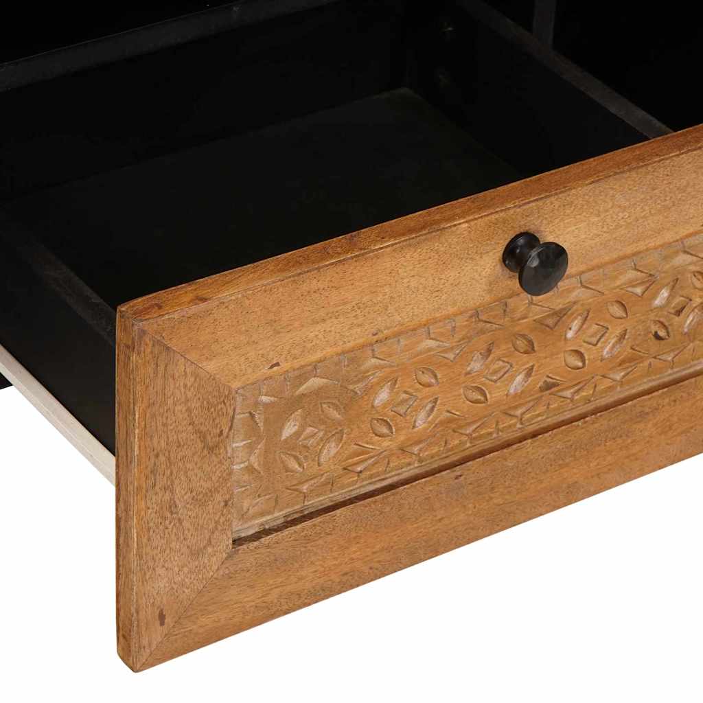 Mobile TV con cassetto Marrone chiaro 105 x 33 x 46 cm