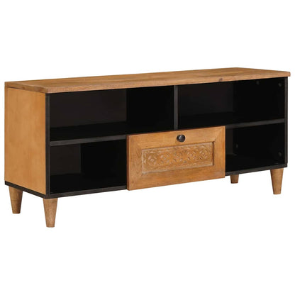 Mobile TV con cassetto Marrone chiaro 105 x 33 x 46 cm