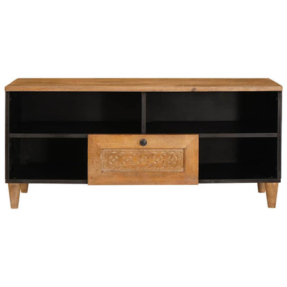 Mobile TV con cassetto Marrone chiaro 105 x 33 x 46 cm