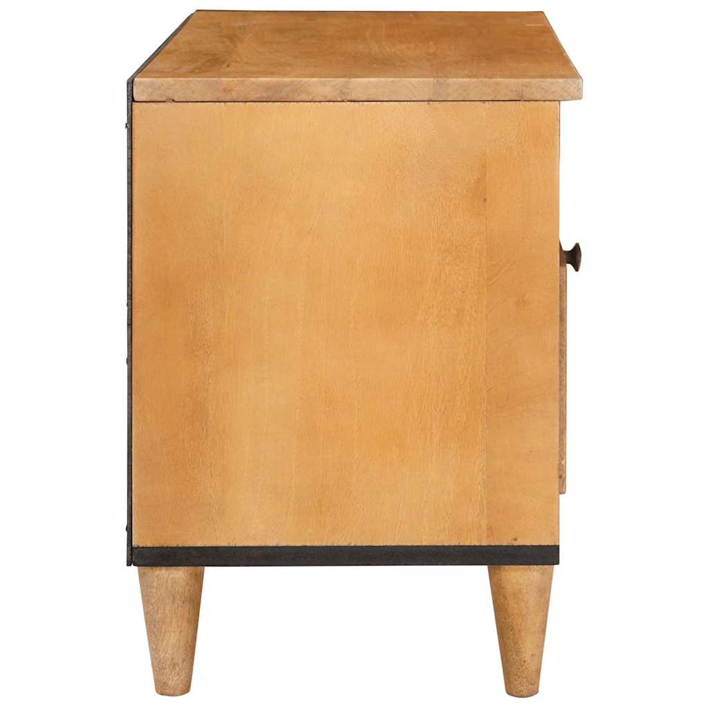 Mobile TV con cassetto Marrone chiaro 80 x 33 x 46 cm