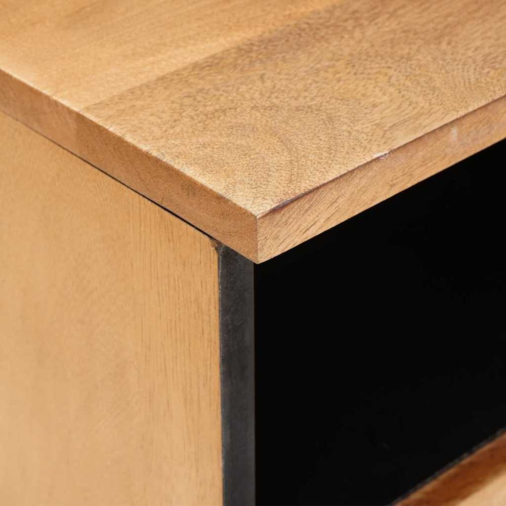 Mobile TV con cassetto Marrone chiaro 100 x 33 x 46 cm