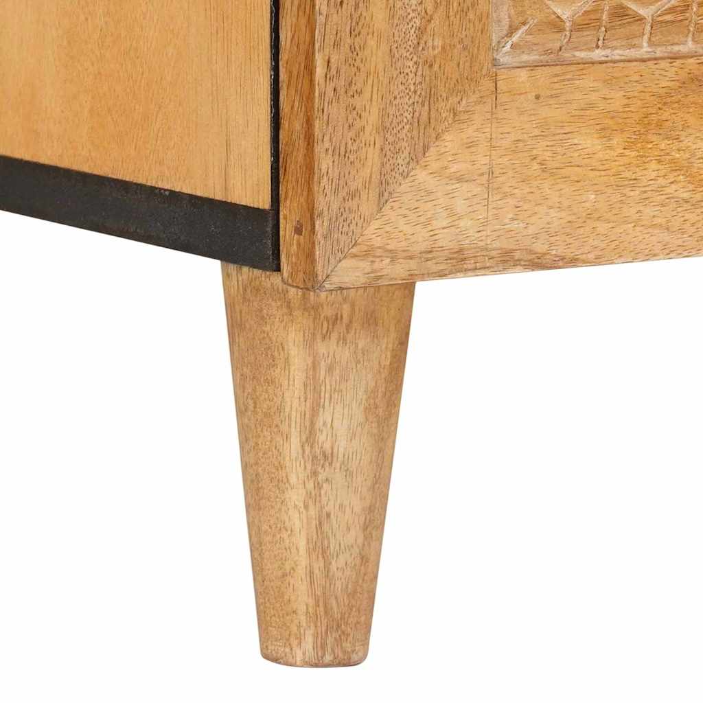 Mobile TV con cassetto Marrone chiaro 100 x 33 x 46 cm