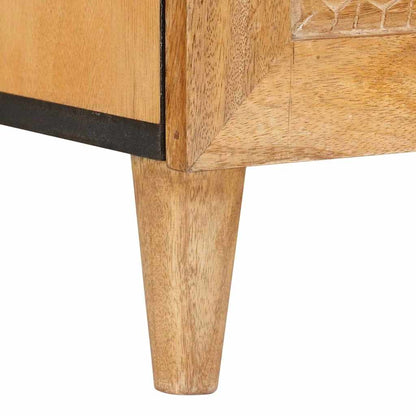 Mobile TV con cassetto Marrone chiaro 100 x 33 x 46 cm