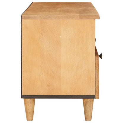 Mobile TV con cassetto Marrone chiaro 100 x 33 x 46 cm