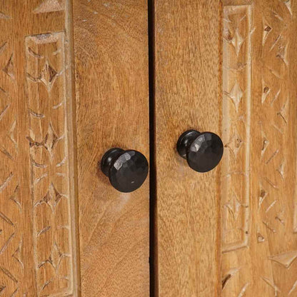 Mobile da Bagno con porta Marrone Chiaro 62 x 33 x 58 cm