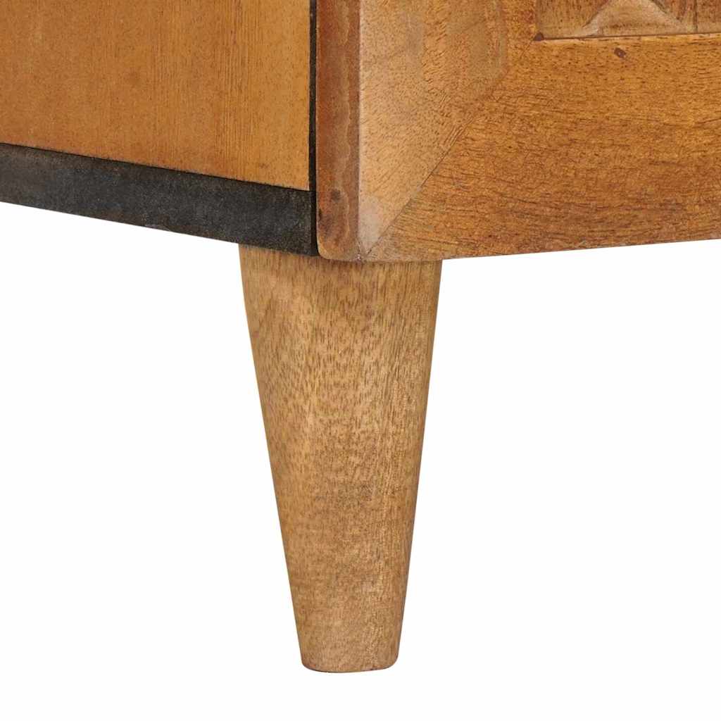 Mobile da Bagno con porta Marrone Chiaro 62 x 33 x 58 cm