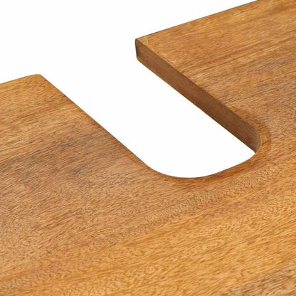 Mobile da Bagno con porta Marrone Chiaro 62 x 33 x 58 cm