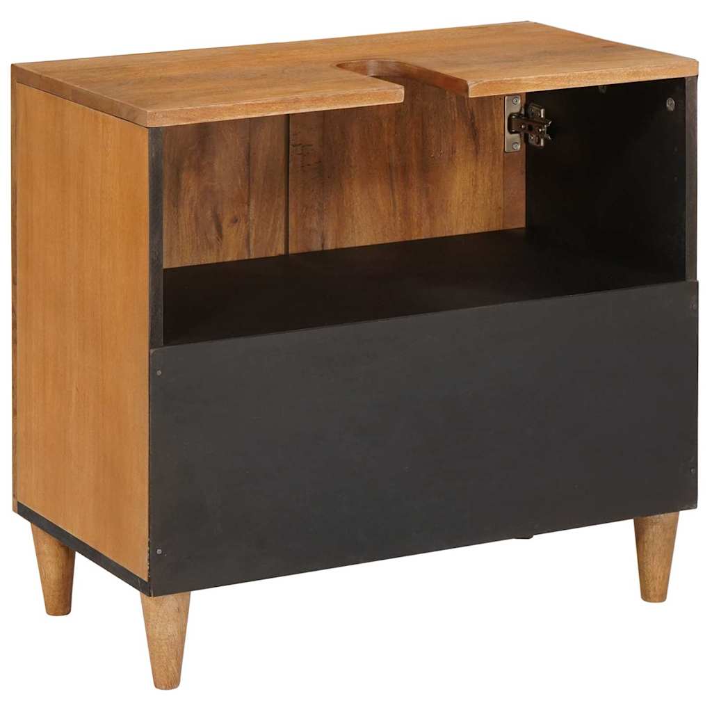 Mobile da Bagno con porta Marrone Chiaro 62 x 33 x 58 cm