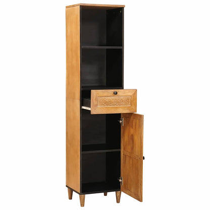 Mobile da Bagno con cassetto Marrone Chiaro 38 x 33 x 160 cm