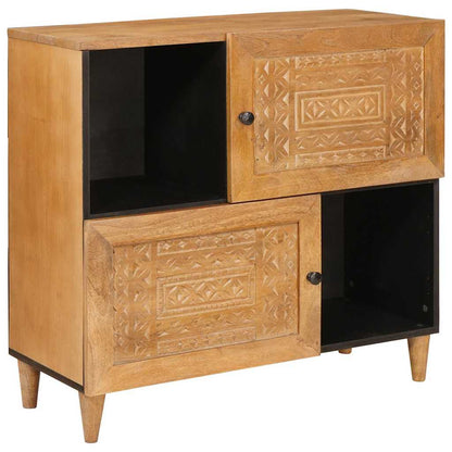 Credenza Marrone chiaro 33.5 x 80 x 75 cm - homemem39