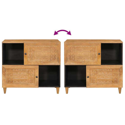 Credenza Marrone chiaro 33.5 x 80 x 75 cm - homemem39