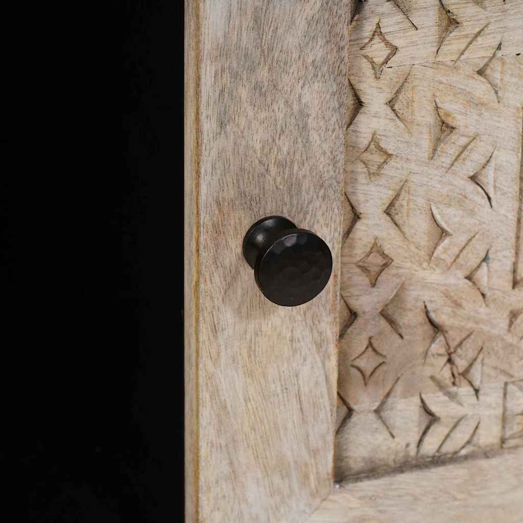 Tavolino da salotto con lo scaffale Beige 100 x 54 x 40 cm