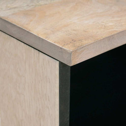 Tavolino da salotto con cassetto Bianco 80 x 54 x 40 cm