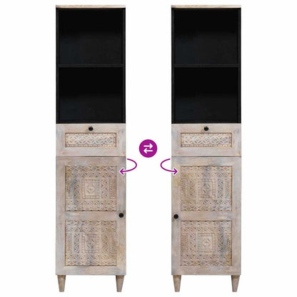 Mobile da Bagno Bianco 38 x 33 x 160 cm Legno multistrato