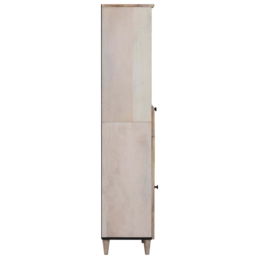 Mobile da Bagno Bianco 38 x 33 x 160 cm Legno multistrato