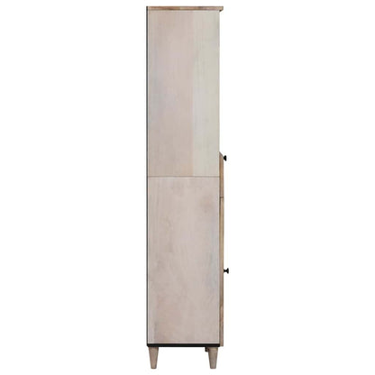 Mobile da Bagno Bianco 38 x 33 x 160 cm Legno multistrato