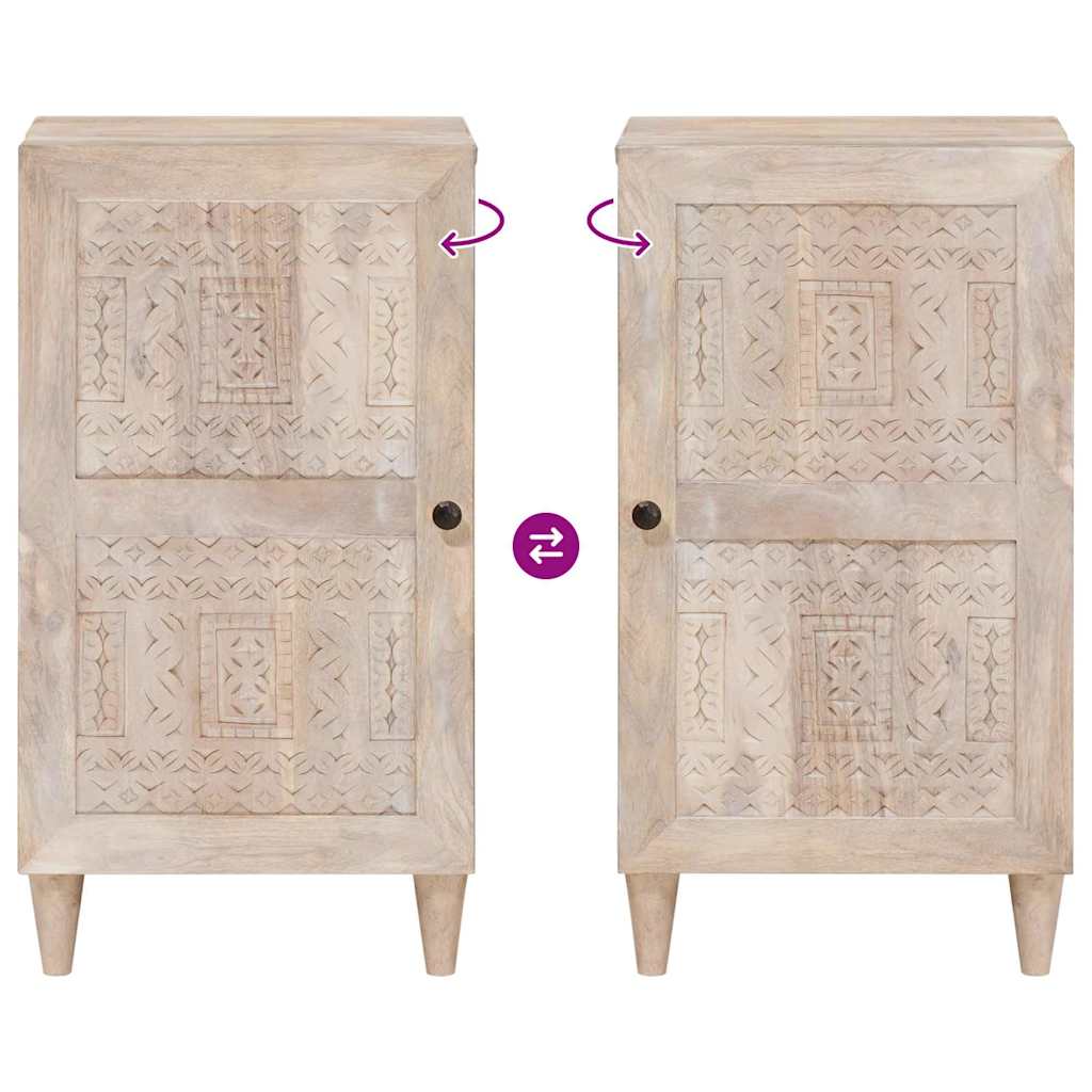 Credenza Bianco 33.5 x 40 x 75 cm - homemem39