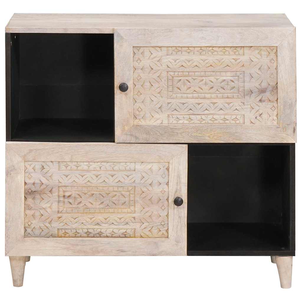 Credenza Bianco 33.5 x 80 x 75 cm - homemem39