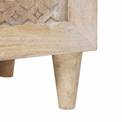 Credenza Bianco 33.5 x 90 x 75 cm - homemem39