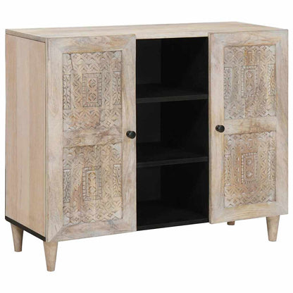 Credenza Bianco 33.5 x 90 x 75 cm - homemem39