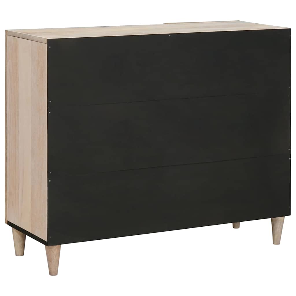 Credenza Bianco 33.5 x 90 x 75 cm - homemem39