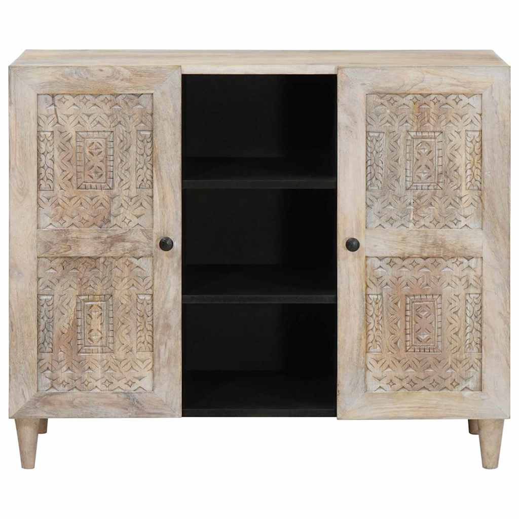 Credenza Bianco 33.5 x 90 x 75 cm - homemem39