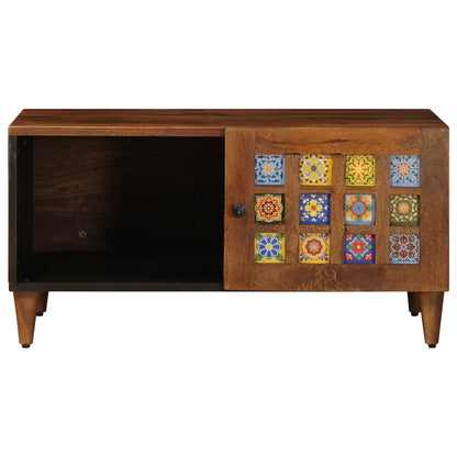 Tavolino da salotto Marrone 80 x 50 x 40 cm