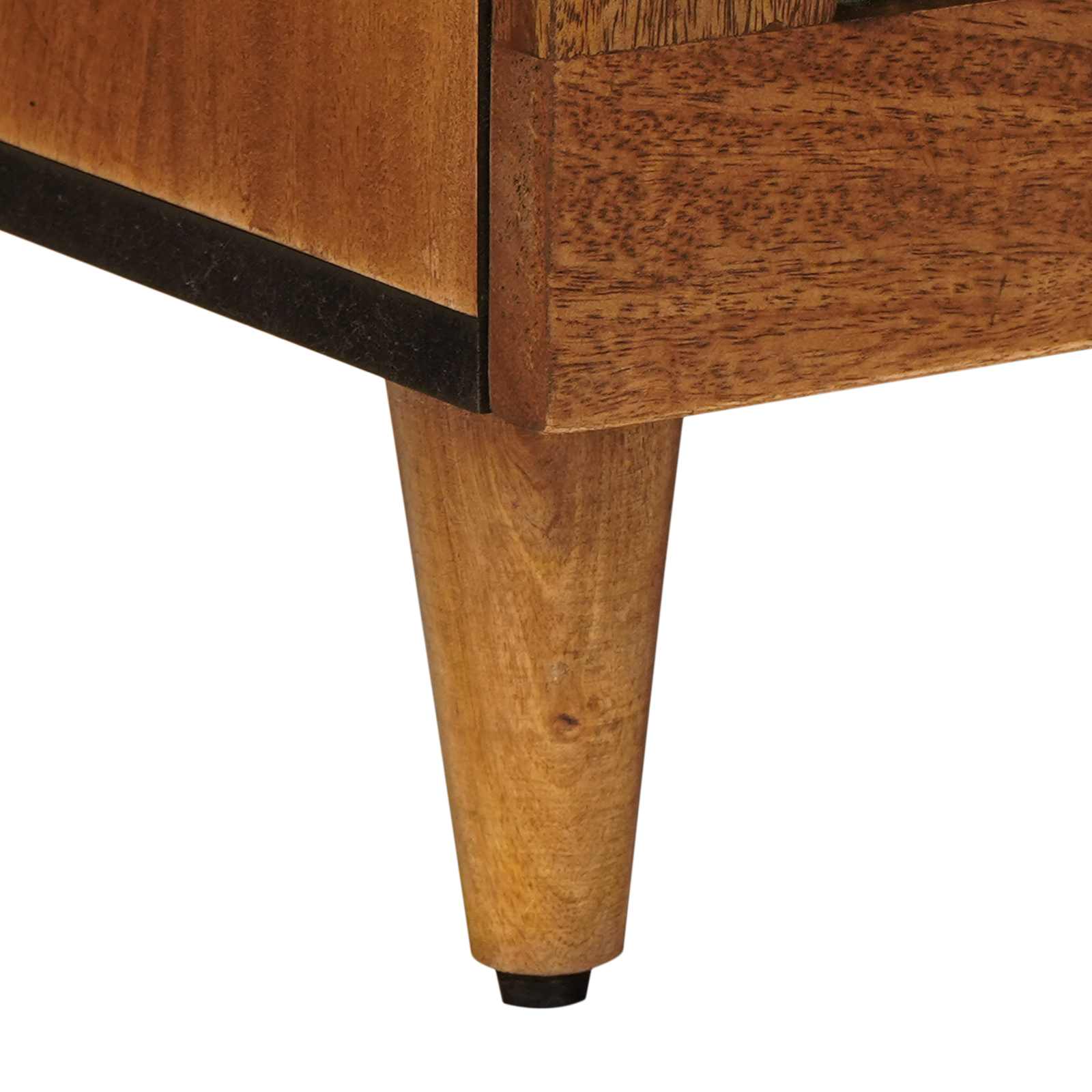 Armadio da Notte con cassetto Marrone 40 x 33 x 46 cm | homemem39