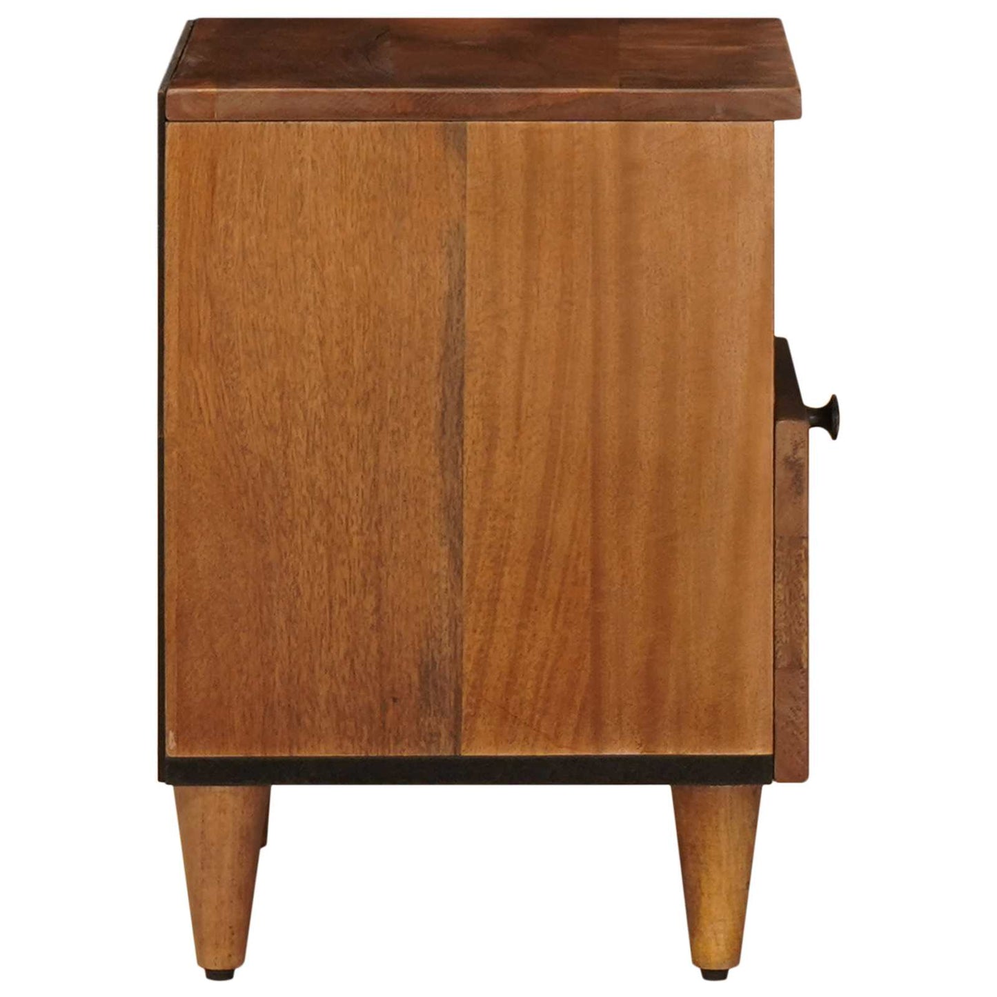 Armadio da Notte con cassetto Marrone 40 x 33 x 46 cm | homemem39