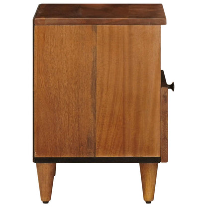 Armadio da Notte con cassetto Marrone 40 x 33 x 46 cm | homemem39