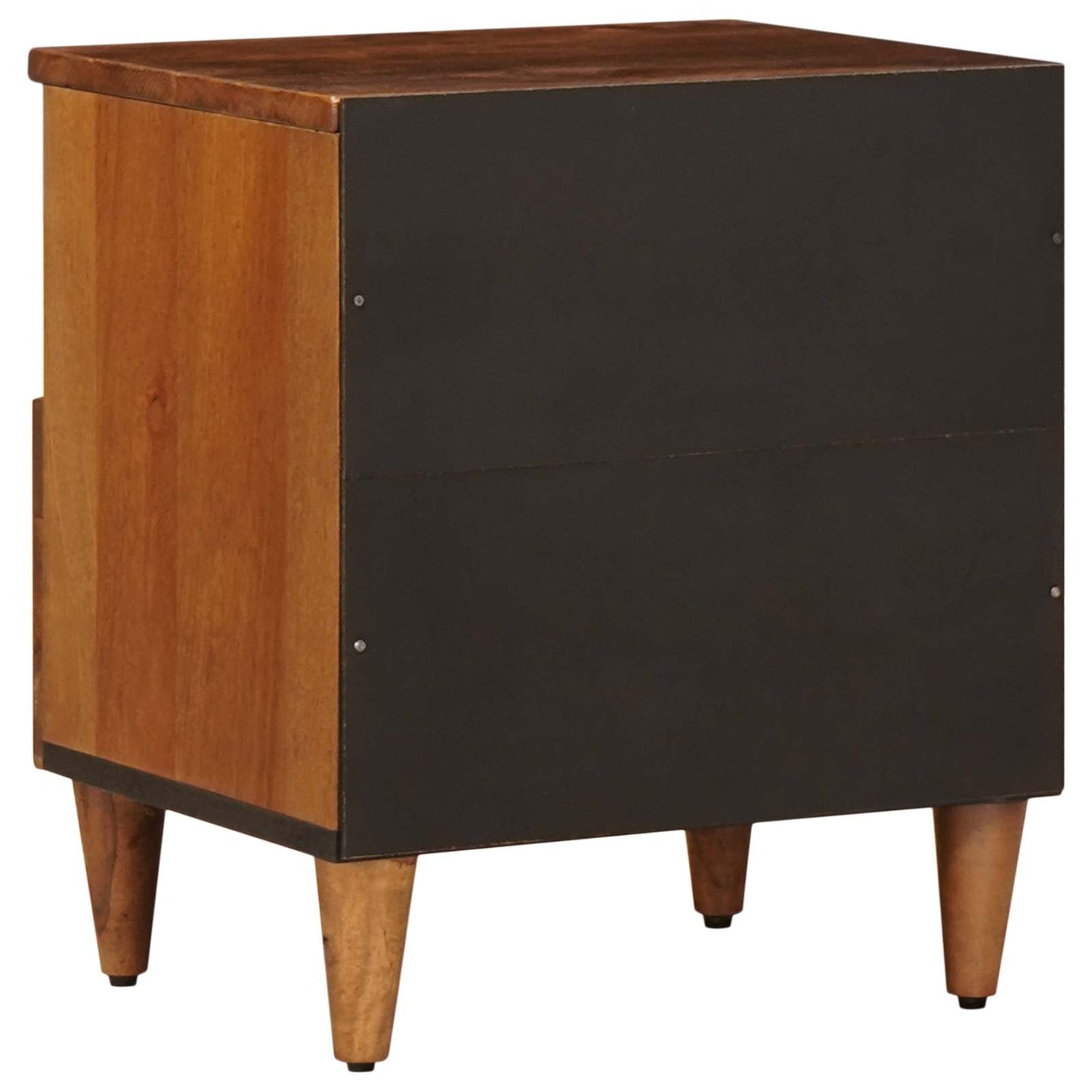 Armadio da Notte con cassetto 2 pcs Marrone 40 x 33 x 46 cm | homemem39
