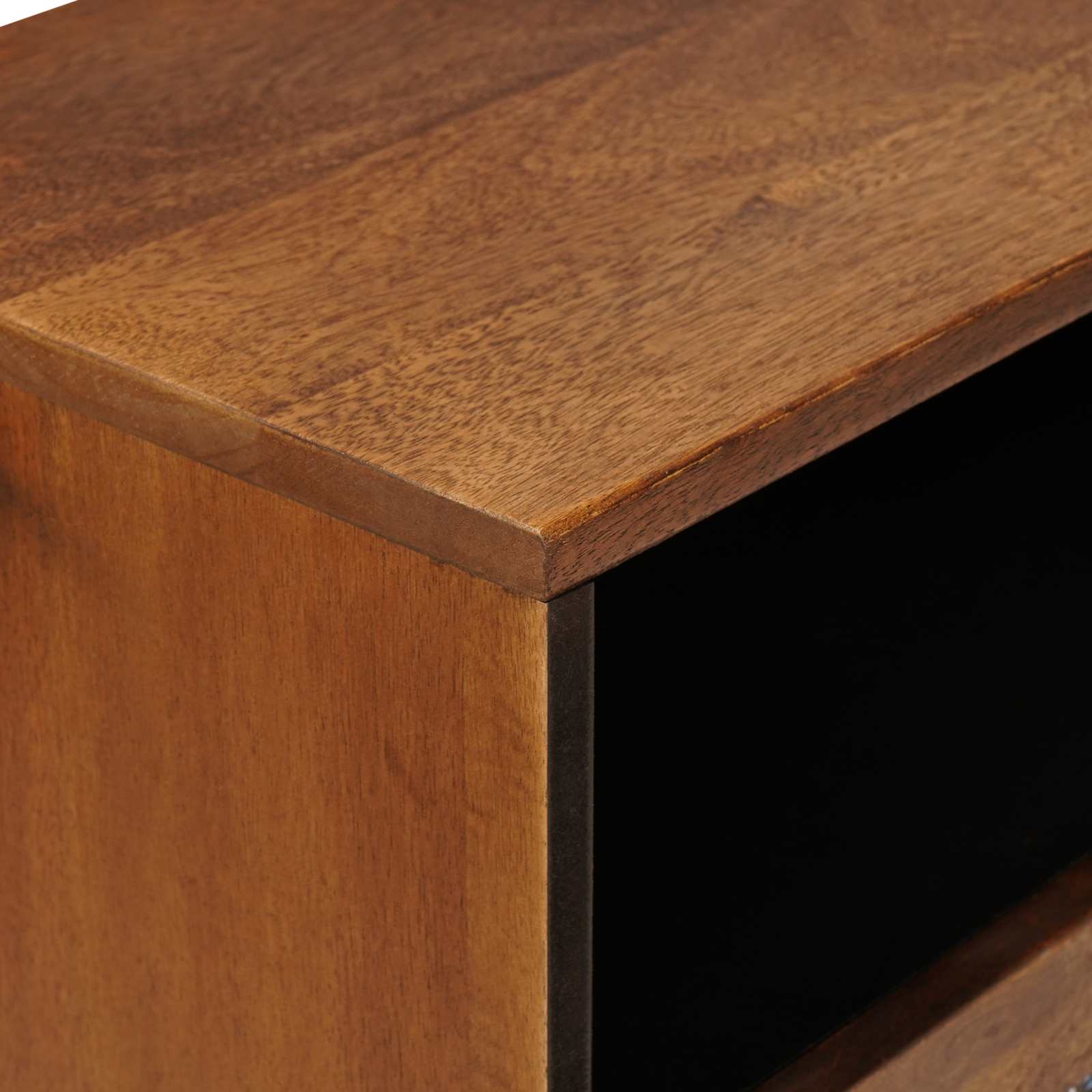Armadio da Notte con cassetto Marrone 50 x 33 x 62 cm | homemem39