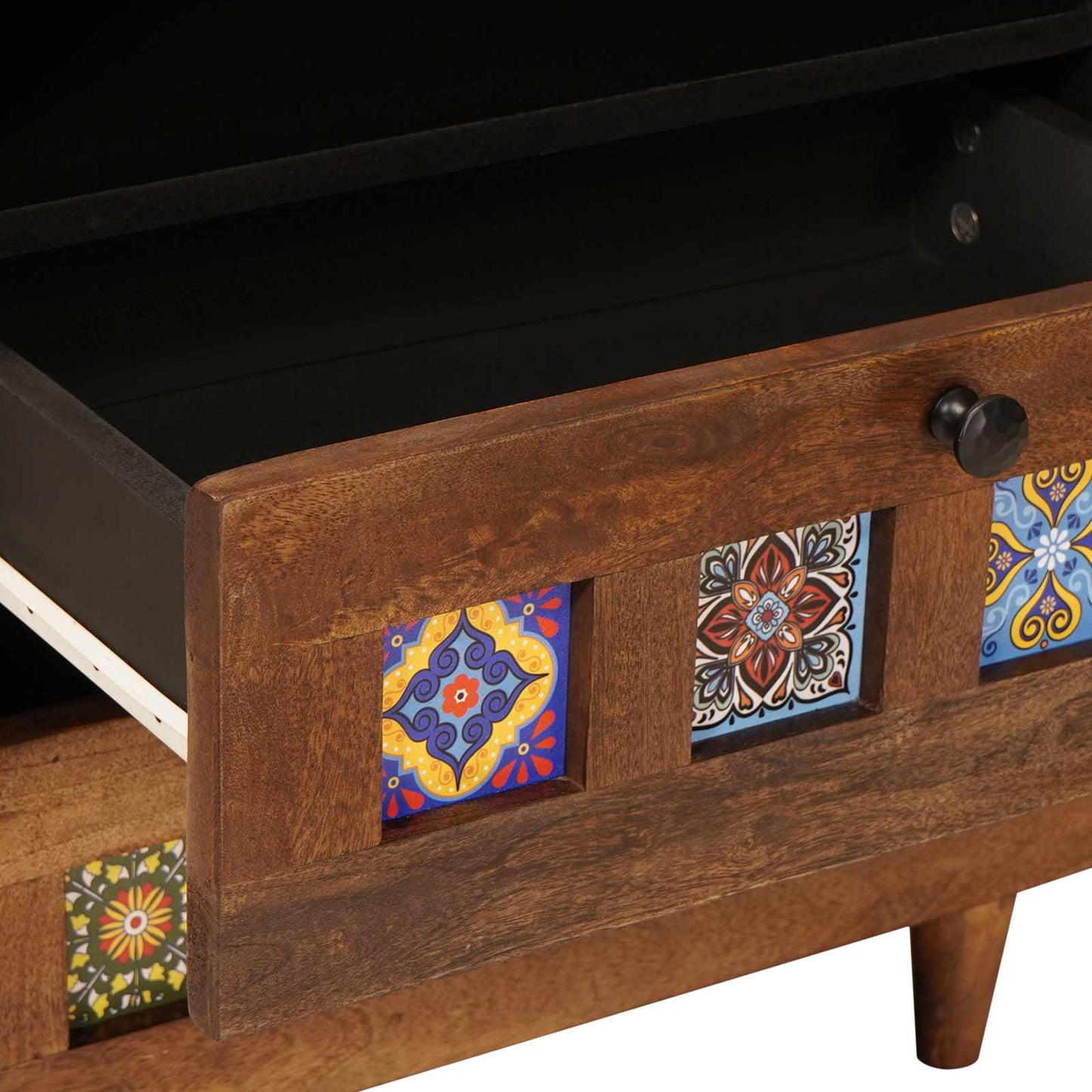 Armadio da Notte con cassetto Marrone 50 x 33 x 62 cm | homemem39