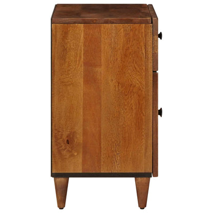 Armadio da Notte con cassetto Marrone 50 x 33 x 60 cm | homemem39