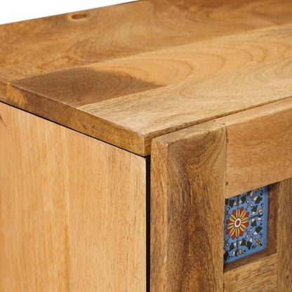 Armadio da Notte Naturale 40 x 33,5 x 46 cm | homemem39