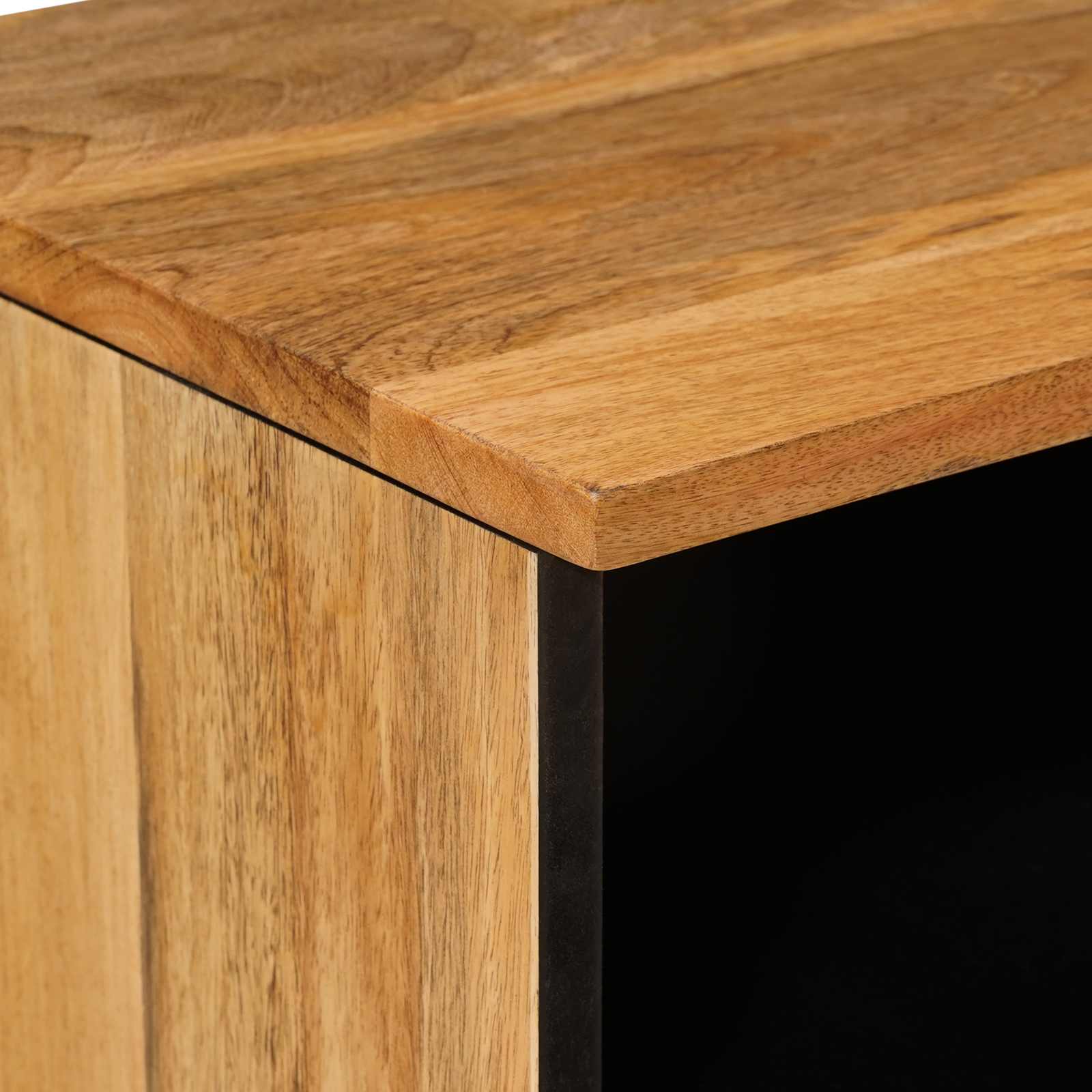 Mobile TV Naturale 70 x 33 x 46 cm Legno di mango massello | homemem39