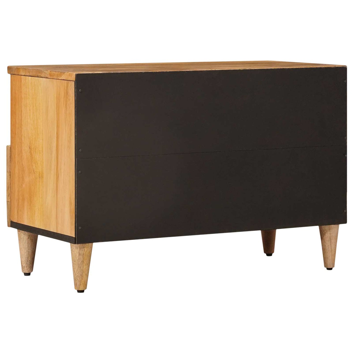 Mobile TV Naturale 70 x 33 x 46 cm Legno di mango massello | homemem39