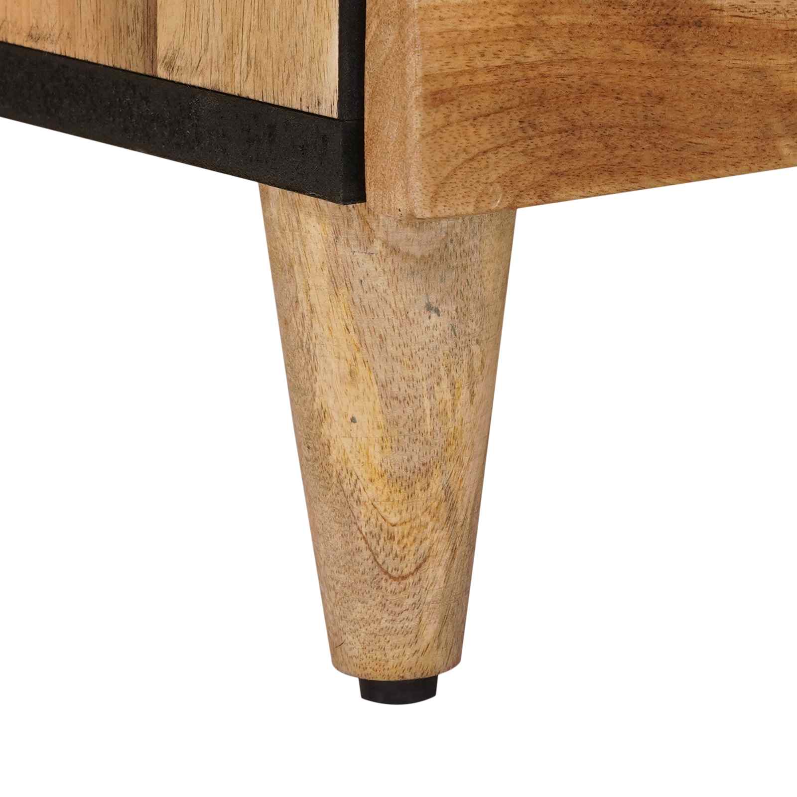 Credenza Naturale 60 x 33 x 75 cm Legno di mango massello | homemem39