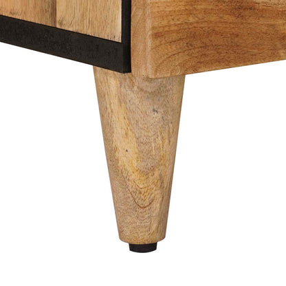 Credenza Naturale 60 x 33 x 75 cm Legno di mango massello | homemem39