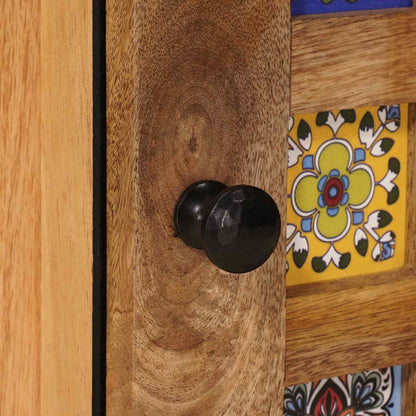 Armadio da Notte con cassetto Naturale 50 x 33 x 60 cm | homemem39