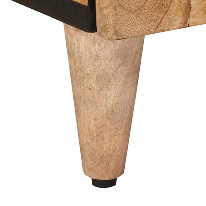 Armadio da Notte con cassetto Naturale 50 x 33 x 60 cm | homemem39