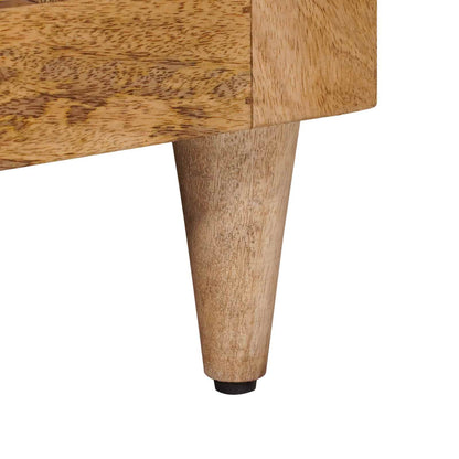 Armadio da Notte con cassetto Naturale 50 x 33 x 60 cm | homemem39