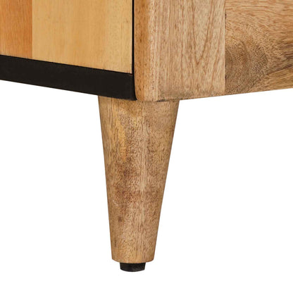Mobile TV Naturale 105 x 33,5 x 46 cm Legno di mango massello | homemem39