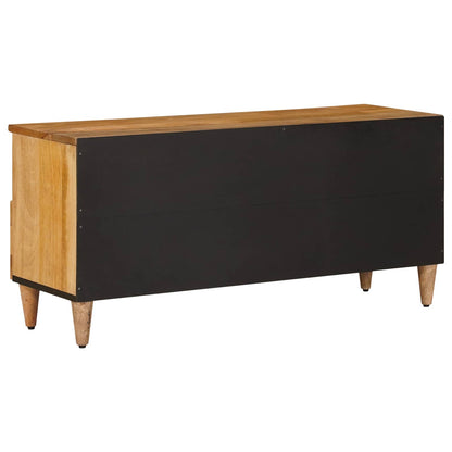 Mobile TV Naturale 100 x 33 x 46 cm Legno di mango massello | homemem39