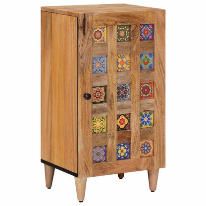 Credenza Naturale 40 x 33 x 75 cm Legno di mango massello | homemem39