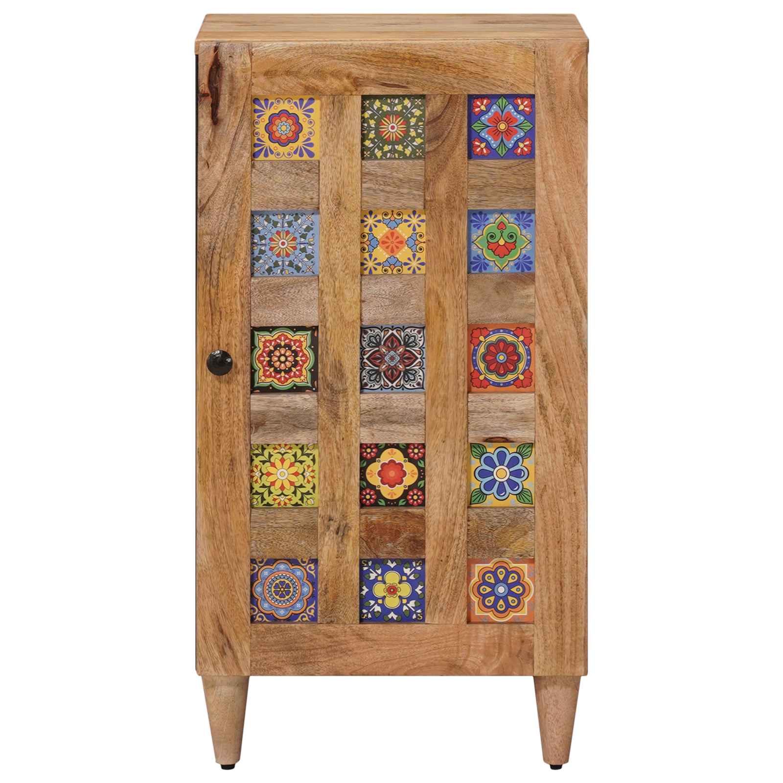 Credenza Naturale 40 x 33 x 75 cm Legno di mango massello | homemem39